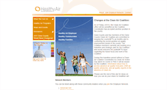 Desktop Screenshot of healthyairdane.org